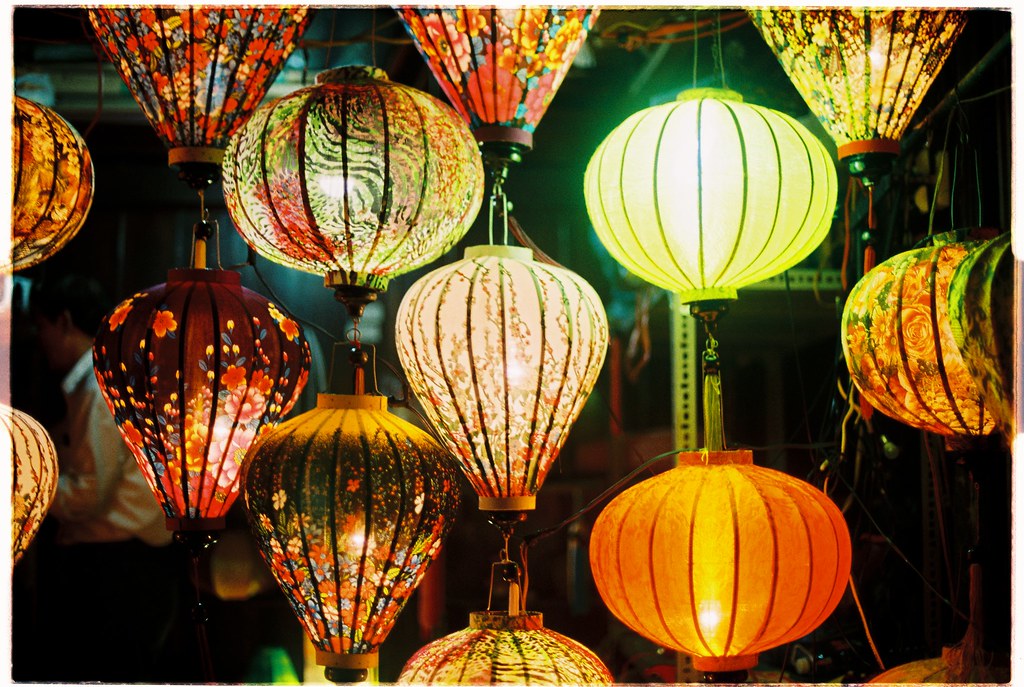"Colorful Lanterns in Hoi An, #MidAutumn2015" by Khánh Hmoong is licensed under CC BY 2.0.
