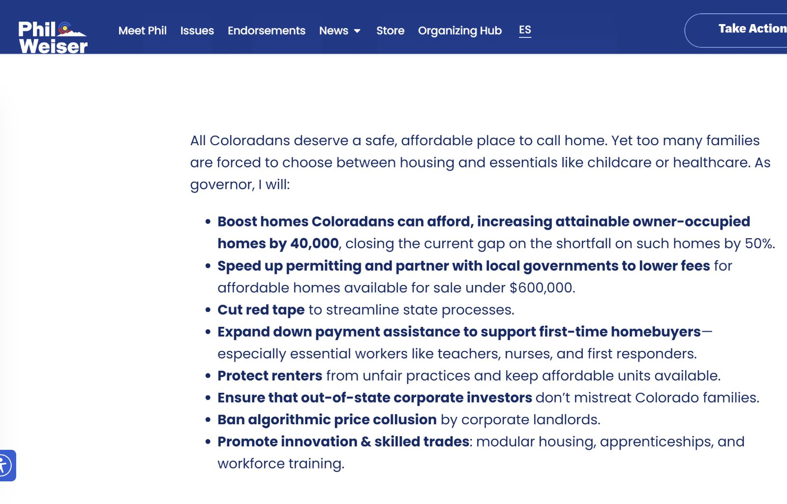 Weiser blog post on creating affordable homes