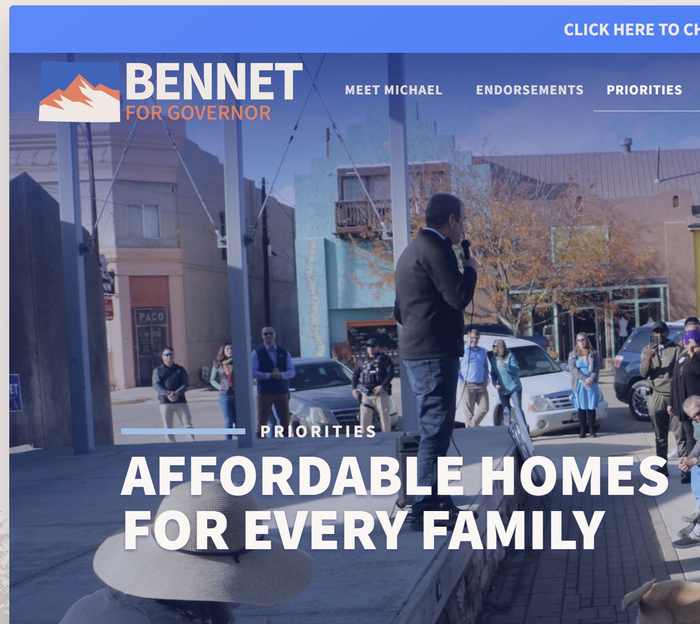Bennett Has Affordable Homes as #1 Priority