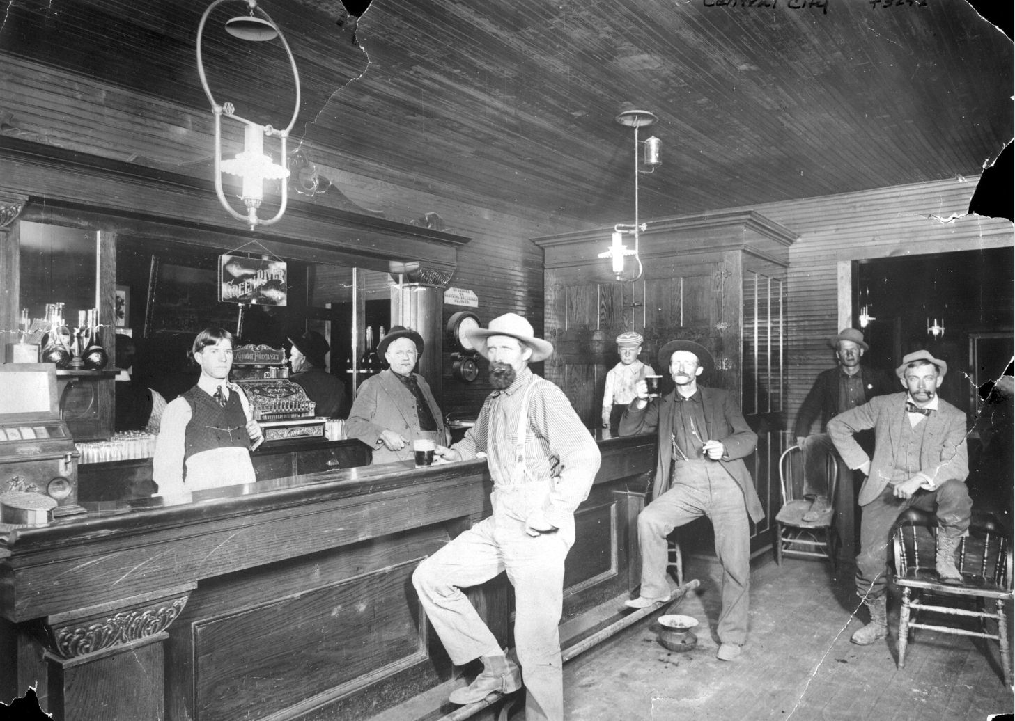 Drinking at Teller House