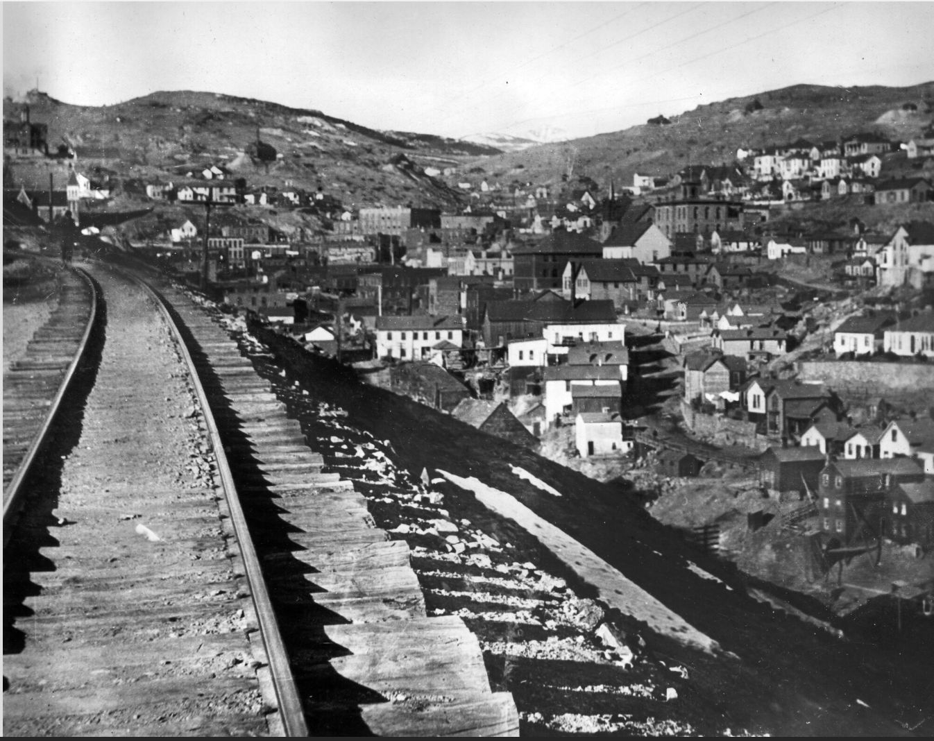 Train Into Central City