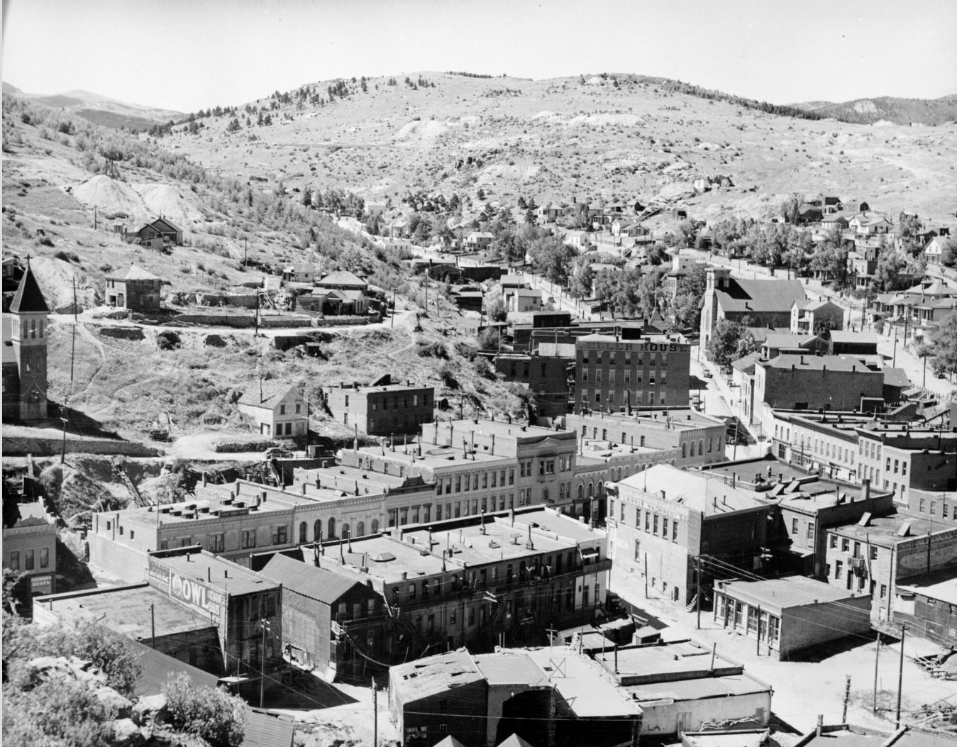 Central City from above 1890s