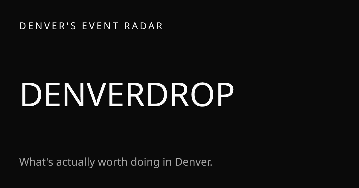 Photo: denverdrop.com