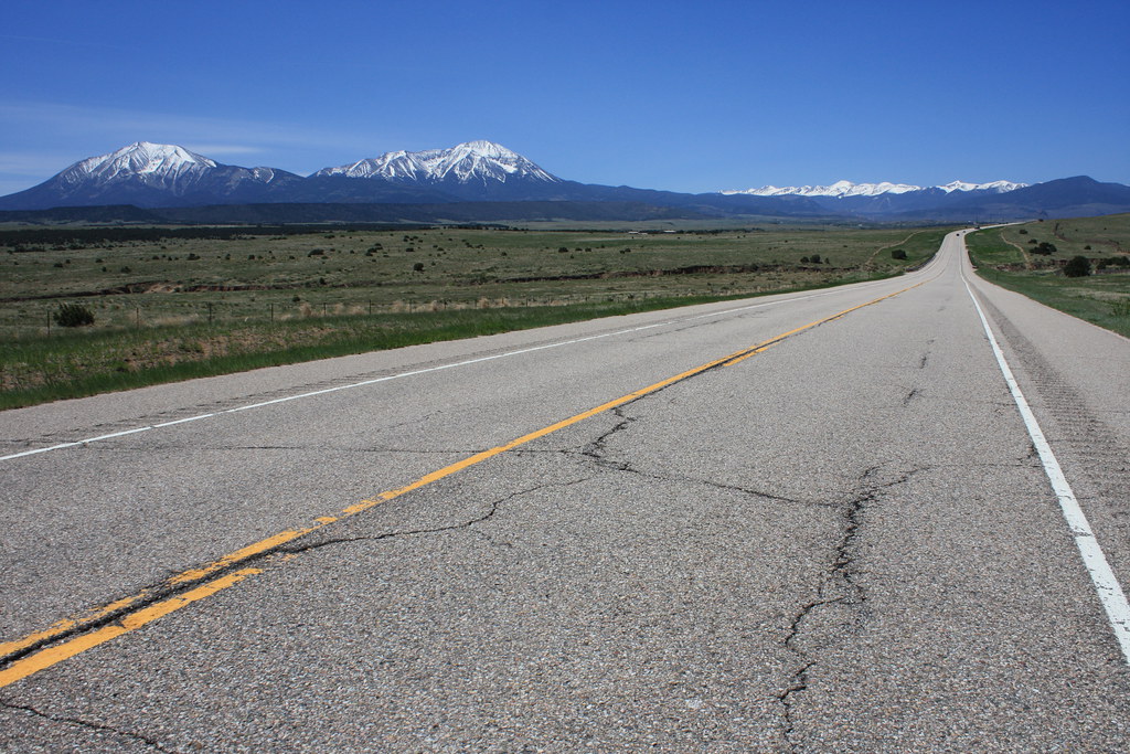 "Spanish Peaks, Colorado" by dph1110 is licensed under CC BY 2.0.