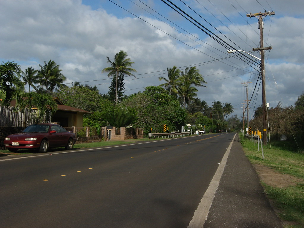 "State Route 803 Agricultural Area, Waialua, Oahu, Hawaii (2)" by Ken Lund is licensed under CC BY-SA 2.0.