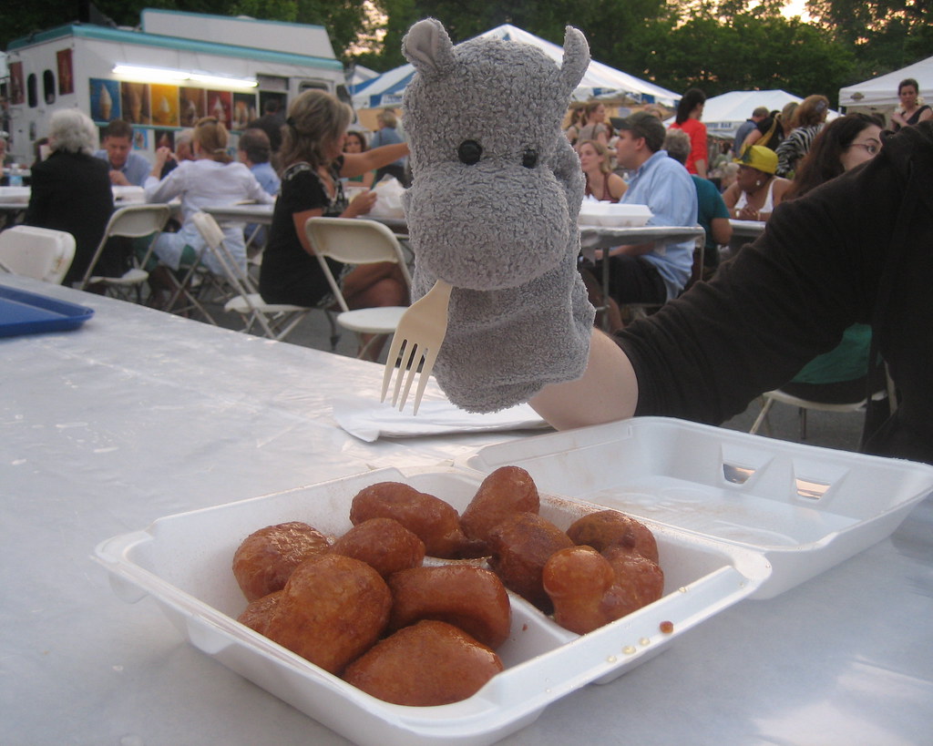"Loukoumades" by r.j.wagner is licensed under CC BY 2.0.