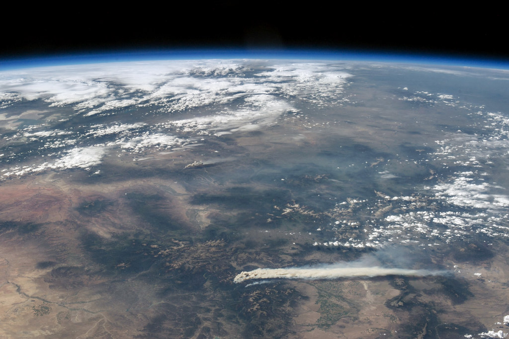 "Astronaut View of Fires in Colorado" by NASA Goddard Photo and Video is licensed under CC BY 2.0.