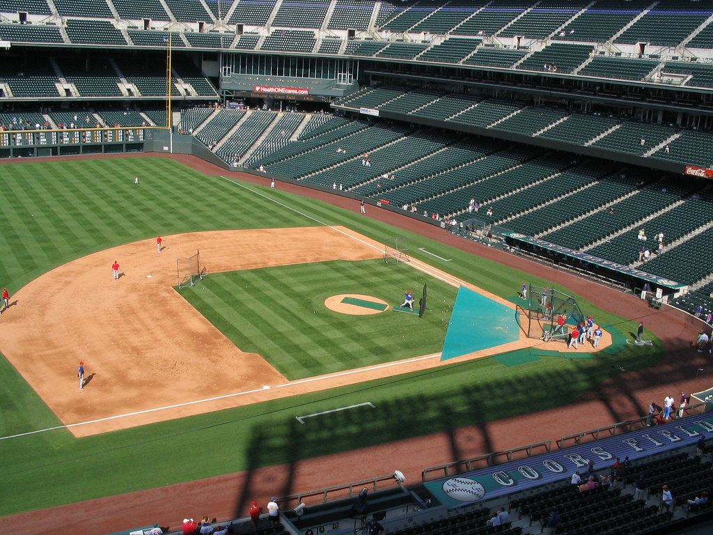 "Coors Field, Denver, Colorado, Home of the Colorado Rockies" by Ken Lund is licensed under CC BY-SA 2.0.