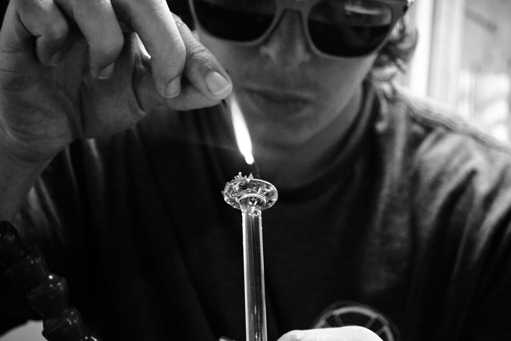 "Rob Glass Blowing 3" by mmockingbird is licensed under CC BY-SA 2.0.