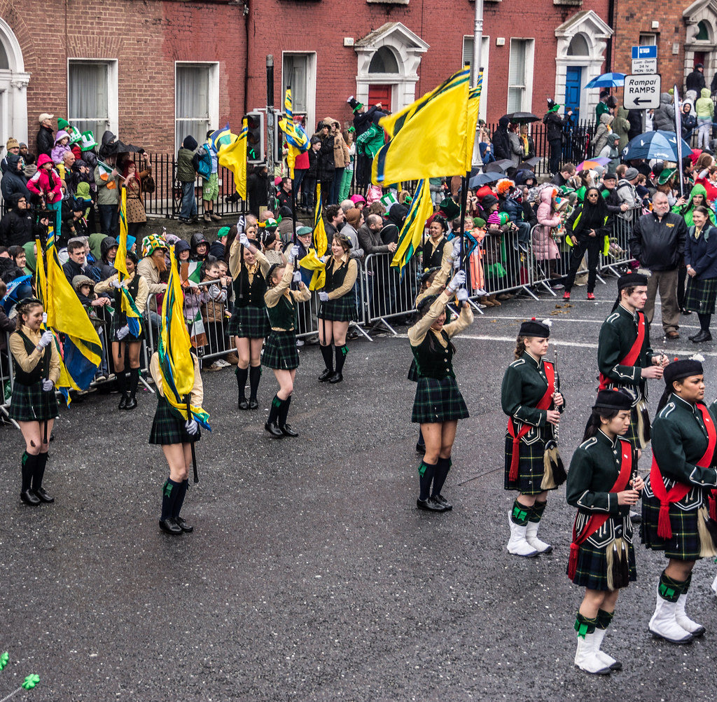 "Shorecrest Highlander Marching Band, Washington (USA) - Patrick's Festival 2012" by infomatique is licensed under CC BY-SA 2.0.