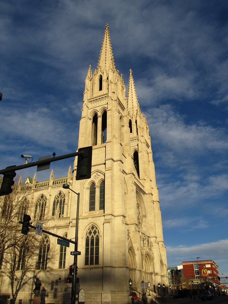 "Cathedral Basilica of the Immaculate Conception, Denver, Colorado" by Ken Lund is licensed under CC BY-SA 2.0.
