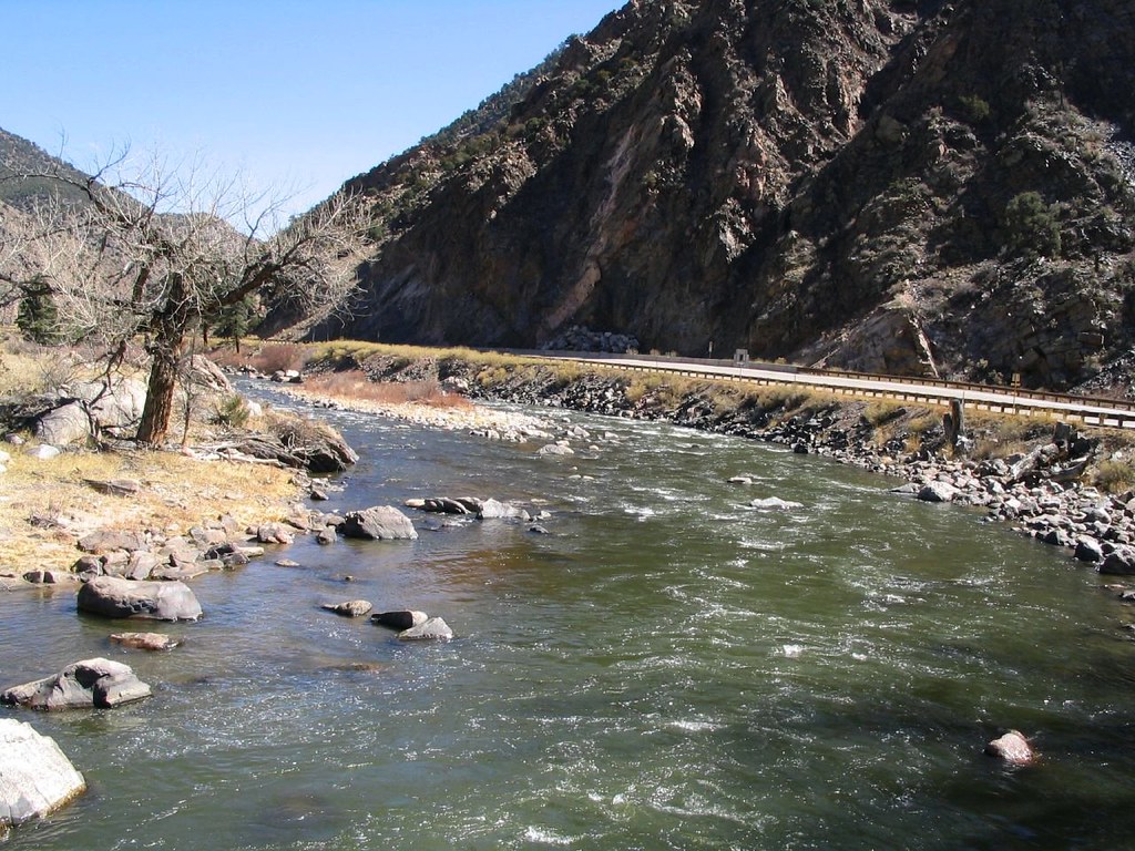 "Arkansas River as Seen from U.S. 50, Colorado" by Ken Lund is licensed under CC BY-SA 2.0.