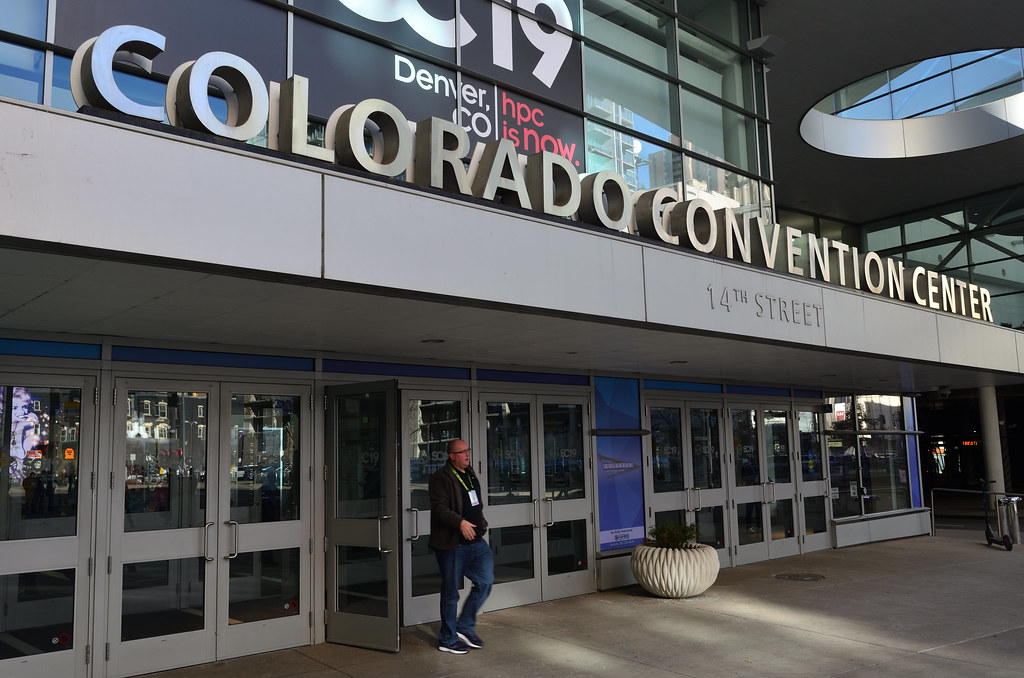 "Colorado Convention Center, Denver, CO" by Open Grid Scheduler / Grid Engine is marked with CC0 1.0. To view the terms, visit https://creativecommons.org/publicdomain/zero/1.0/.