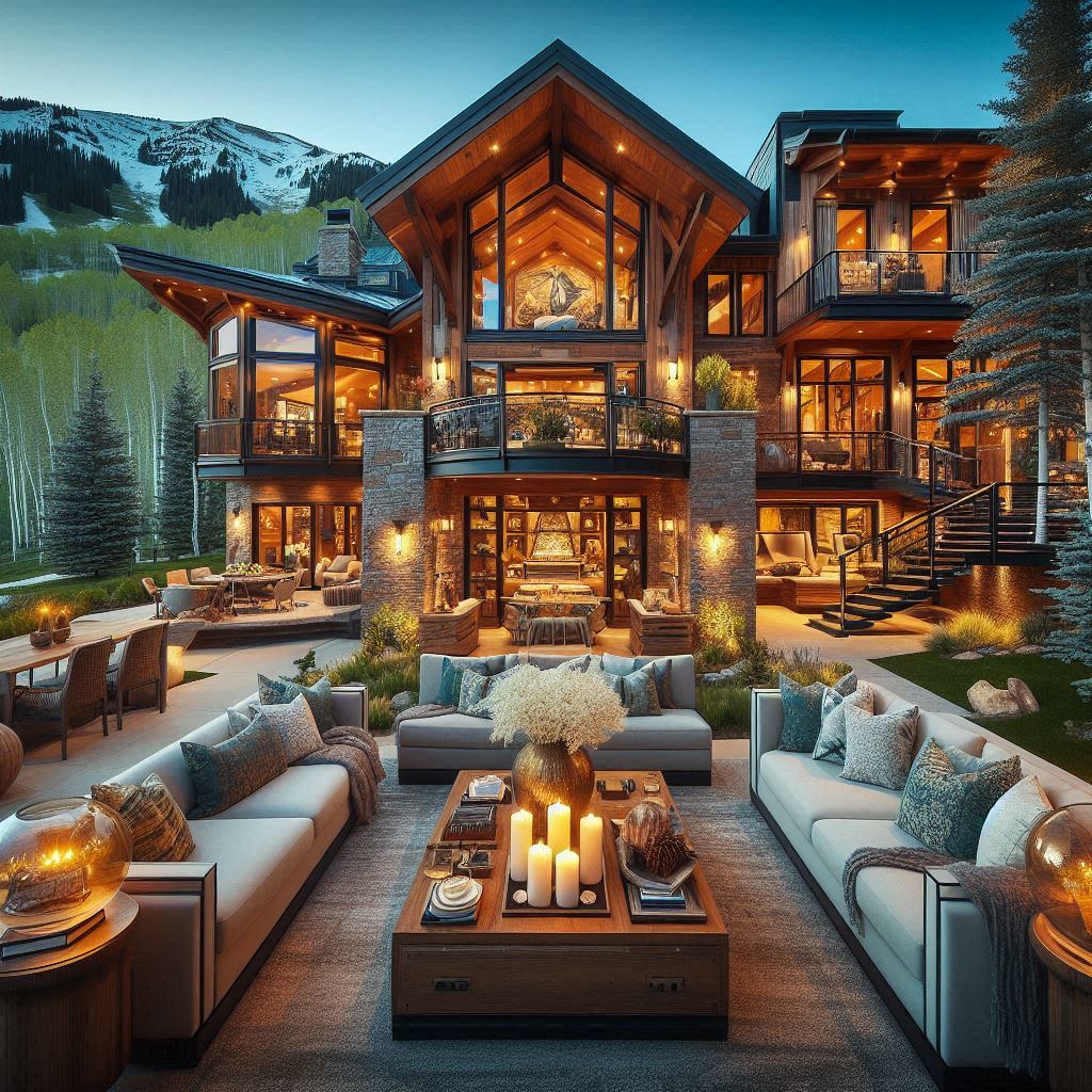 "Aspen Coloraod Luxury Mountain Home Design" by morghancj1 is licensed under CC BY-SA 2.0.
