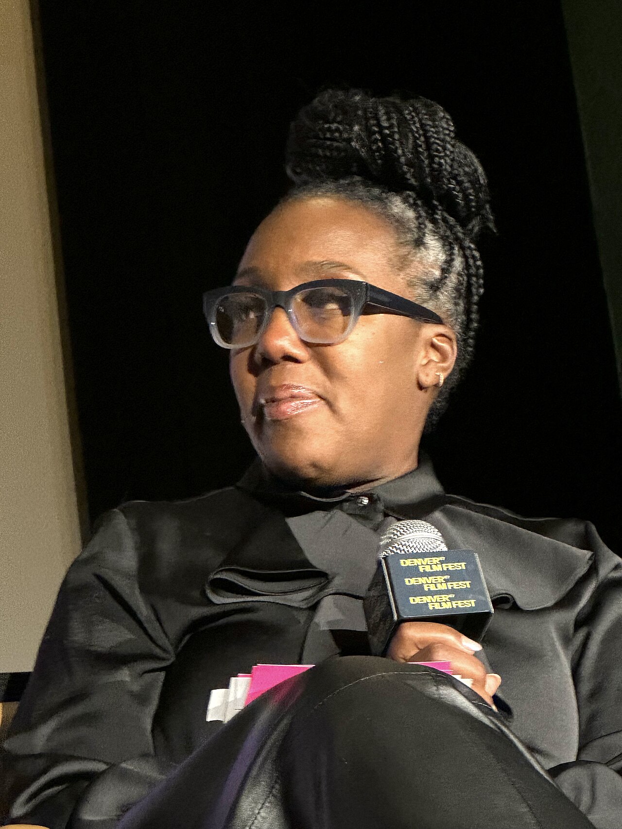 "Stephanie Tavares-Rance at the 2024 Denver Film Festival 3" by Jennifer 8. Lee is licensed under CC BY-SA 4.0.