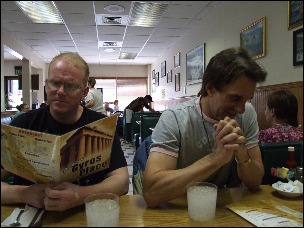 "Scrutinizing the Menu" by Jeffrey Beall is licensed under CC BY-ND 2.0.