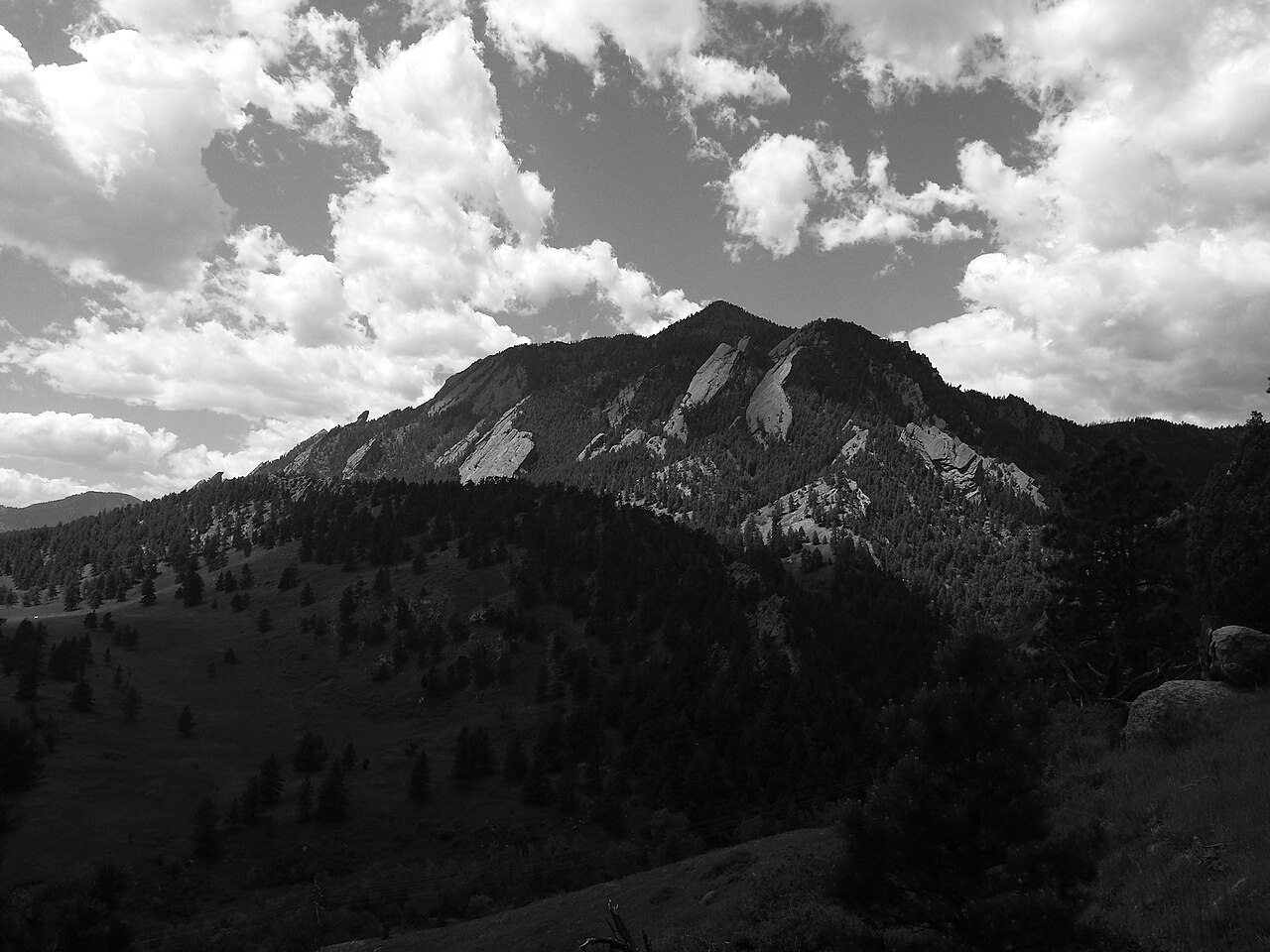 "<div class='fn'> Bear Peak In Boulder Colorado</div>" by Matt V is licensed under CC BY 3.0.