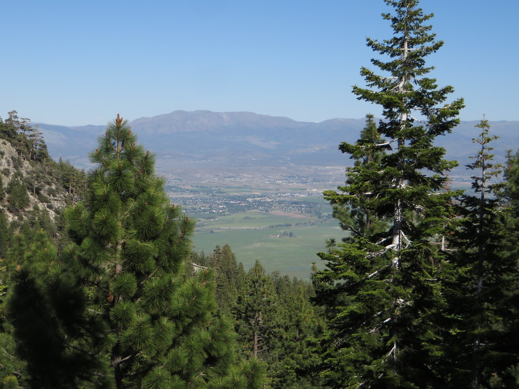 "View of Carson Valley from Heavenly Mountain Resort, Nevada" by Ken Lund is licensed under CC BY-SA 2.0.